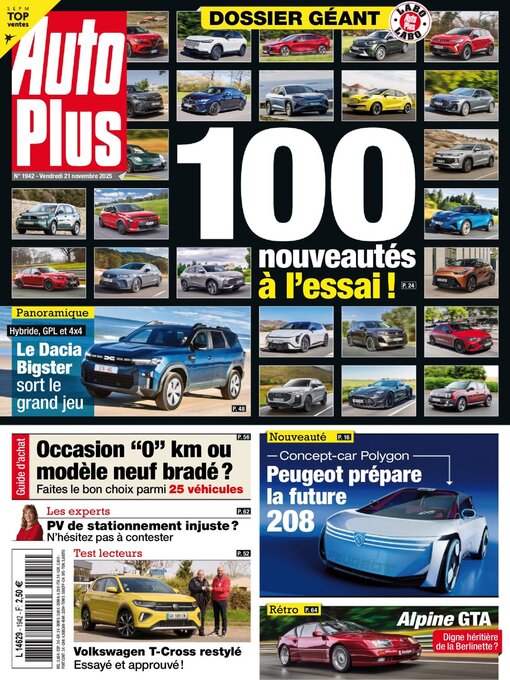 Title details for Auto Plus France by Editions Mondadori Axel Springer (EMAS) - Available